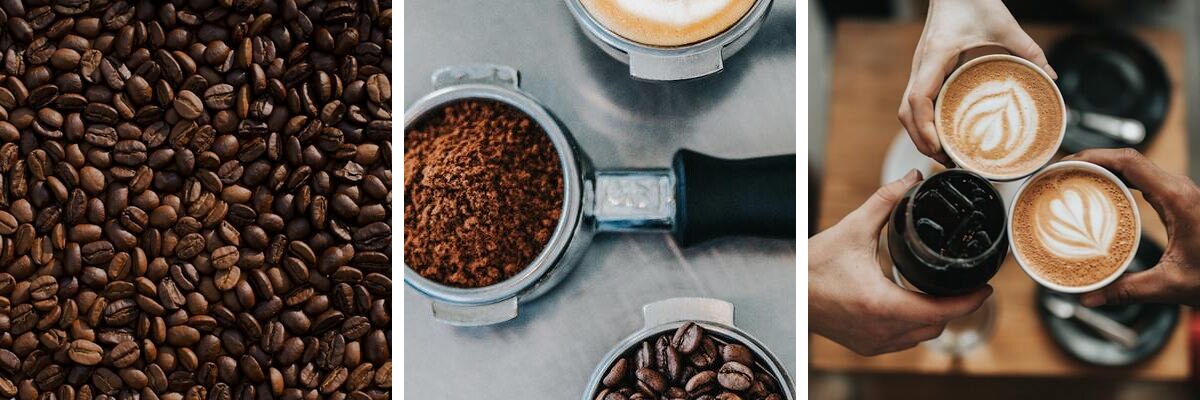 Montage photo café et espresso